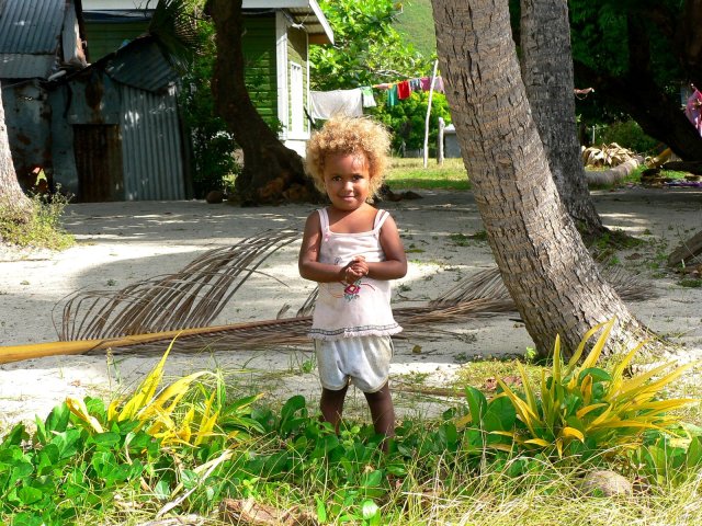 49- Le sourire d'une joile petite fille 